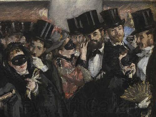 Edouard Manet The Ball of the Opera France oil painting art